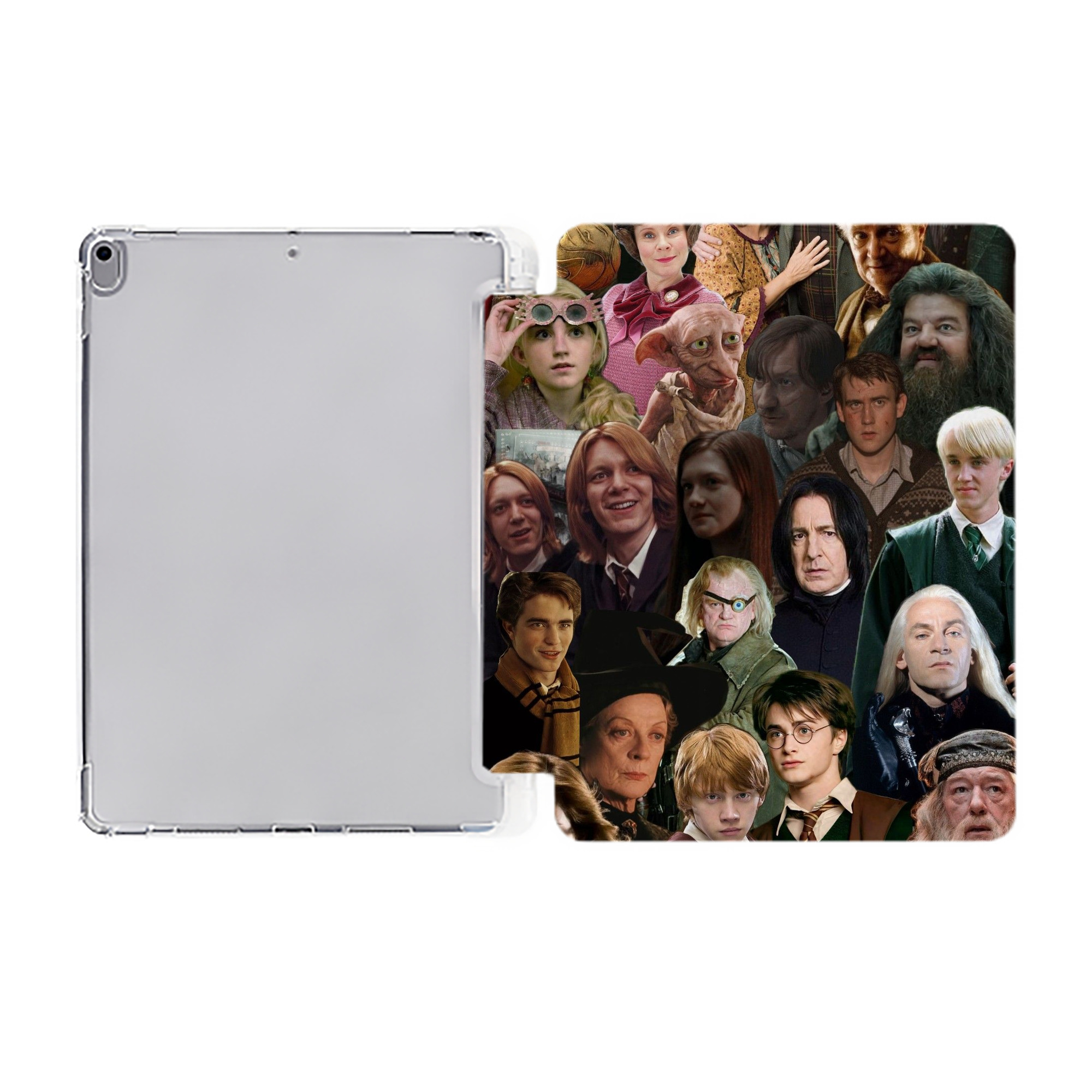 （画像用） Harry Potter ハリー・ポッターシリーズ IPad ケース ペン収納付き 三つ折りスタンド PUレザー×シリコン 対応機種9.5/10.5/10.9インチ
